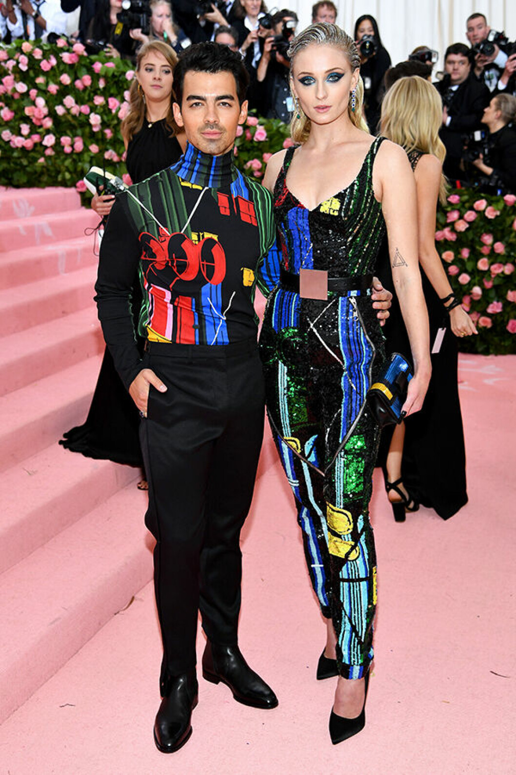 NEW YORK, NEW YORK &#8211; MAY 06: Joe Jonas and Sophie Turner attend The 2019 Met Gala Celebrating Camp: Notes on Fashion at Metropolitan Museum of Art on May 06, 2019 in New York City. (Photo by Dimitrios Kambouris/Getty Images for The Met Museum/Vogue)